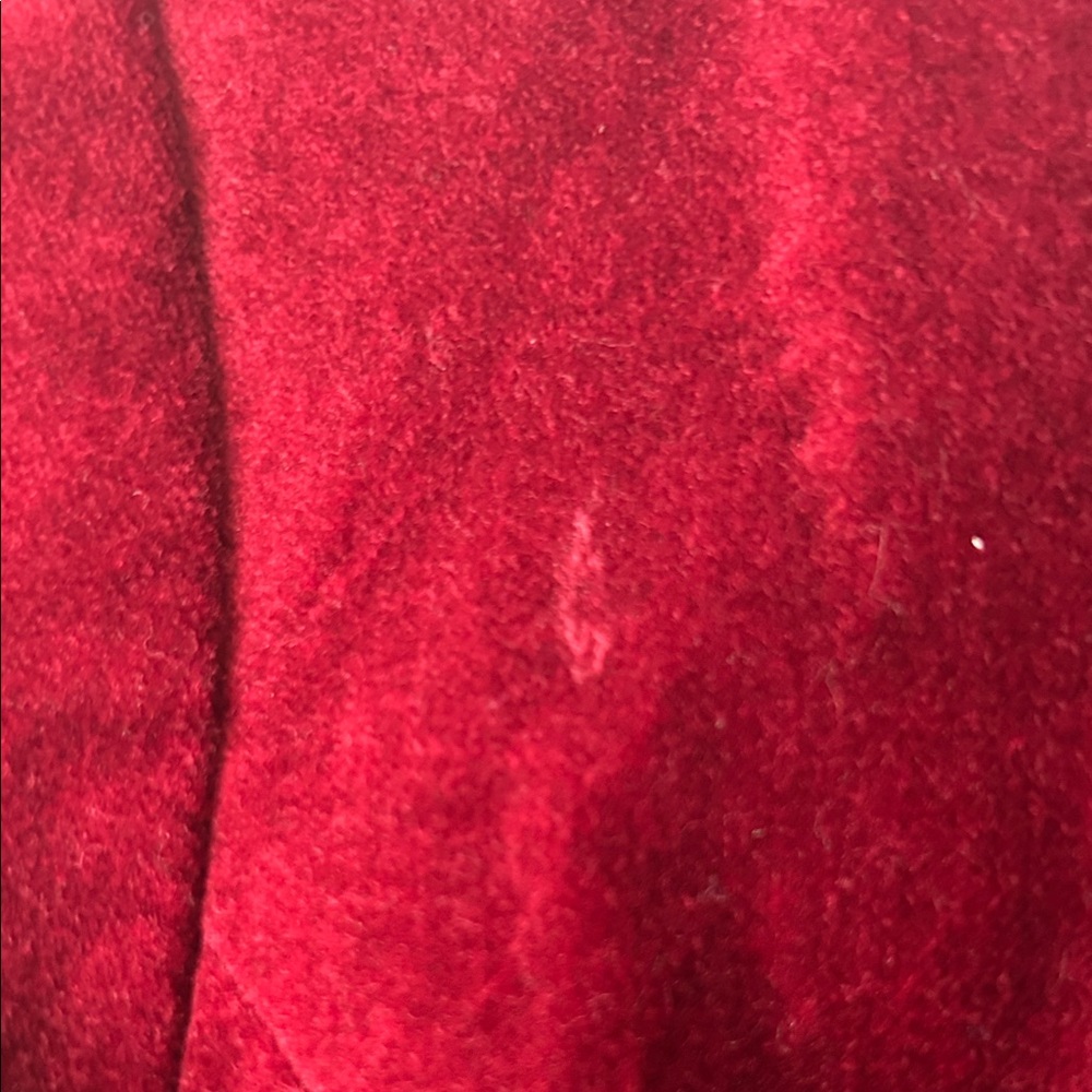 The Limited Women's Burgundy Velvet Blazer - Picture 4 of 4